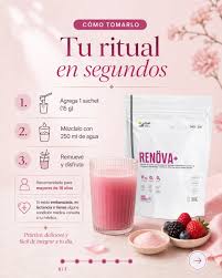 Tu cuerpo habla… ¿lo estás nutriendo bien? 💕 RENÖVA+ es más que colágeno,  es un suplemento avanzado que ayuda a: ✔️ Combatir el estrés oxidativo ✔️  Mejorar tu energía diaria ✔️ Fortalecer
