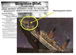 Rearranging Deck Chairs On The Titanic
