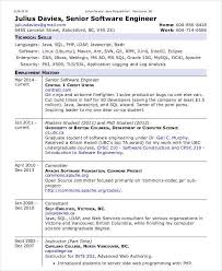 Cv examples see perfect cv samples that get jobs. Senior Software Engineer Resume Sample For With Years Experience Free Hudsonradc