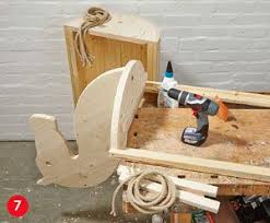 Holzpferd Selber Bauen Kopf Und Korpus Holzpferd Selber Bauen Holzpferd Holzpferd Bauen