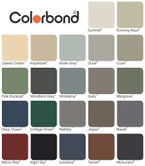 Colorbond Reg Colours Ideal Fasteners House Exterior Color Schemes Roof Colors House Paint Exterior