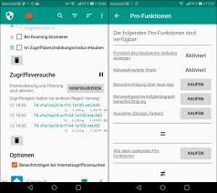 Allerdings existieren mehrere werbeblocker, die keinen root benötigen. Firewall Fur Android Datenstrome Kontrollieren