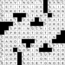 We would like to show you a description here but the site won't allow us. 0530 20 Ny Times Crossword 30 May 20 Saturday Nyxcrossword Com