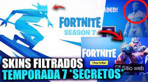 Fortnite season 7 battle pass skins: Temporada 7 Skins Filtrados Reales Nuevo Teaser Season 7 Secretos Fortnite Battle Royale Youtube