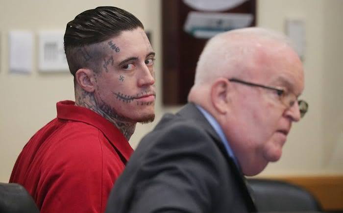 Convicted murderer Wade Wilson appears in court for hearing
