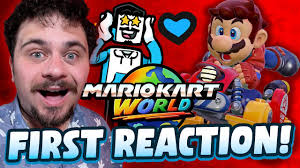 My FIRST TIME Playing Mario Kart World!