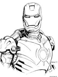 Marvel here is my drawing materials: Coloriage Iron Man 4 Dessin Iron Man A Imprimer