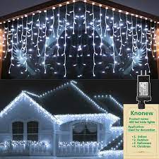 I'm sure others can think of more ways and places to use them around their home. Knonew Led Icicle Christmas Lights 32 Foot