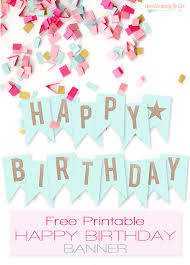 I Should Be Mopping The Floor Birthday Banner Free Printable Happy Birthday Banner Printable Free Happy Birthday Banner Printable