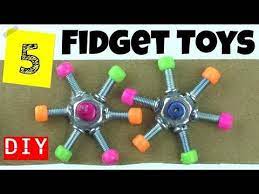 5 Easy Diys Diy Fidget Toys Easy Toys For Kids To Make Household Items School Toys Youtube Fidget Toys Diy Fidget Toys Fidgets Diy