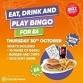 Eat, Drink & Play - Burnley - 30/10/25 event image