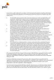 In such a letter, one should firstly describe their business and how they make money. Consolidated Financial Statements As At 31 12 19