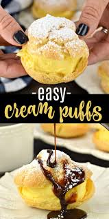 Beat on high speed 1 to 2 minutes or until soft peaks form. You 039 Ll Delight Your Friends And Family With This Recipe For Homemade Cream Puffs Made With Fres Cream Puffs Recipe Easy Cream Puffs Easy Cream Puff Recipe