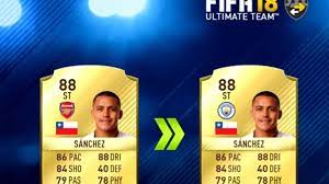 They are among an impressive eleven premier league players who made it into this week's team, including marco arnautovic of west ham and. Alexis Sanchez Ya Se Luce Como Jugador Del City En El Fifa 18 As Chile