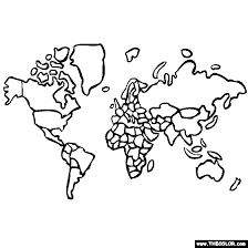 You can comment, issues or maybe you want to give us suggestion, just let us know it. World Map Coloring Page Color A Map Of The World