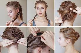This is a very easy hairstyle for medium length curly hair. Pin On Beauty