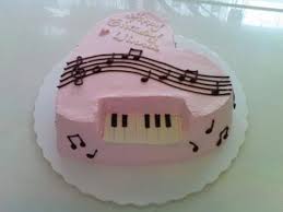 Heart Shaped Simple Birthday Cake For Boyfriend Luuux Cannot Process Your Request Piano Cakes Heart Shape Cake Design Music Cakes