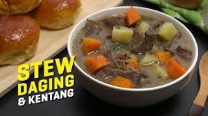 Alhamdulillah anak2 dan suami amat mengemarinya.stew daging ni boleh di makan bersama nasi putih atau bersama roti. Resepi Stew Daging Kentang Beef Potato Stew Recipe Seismik Makan Youtube