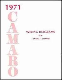 1971 c3 corvette ultimate guide. 1971 Camaro Complete Set Of Factory Electrical Wiring Diagrams Schematics Guide 8 Pages 71 Chevy Chevrolet Gm Amazon Com Books