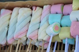 Photo by joseph de leo, food styling by erika joyce the best marshmallows for baking (among other things): Marshmallow Candy Is Delicious At Street Food Stock Photo Picture And Royalty Free Image Image 113405038