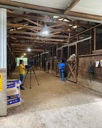 We were so excited to have Kandace Blake from ABC 27 out to the farm today  to interview Luke and meet Mongo and Ivan! Thank you for sweating it out  with us