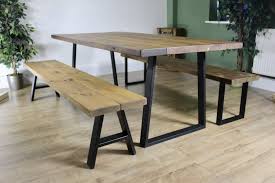Every table is handcrafted to your specifications. Industrial Rustic Dining Table New Forest Rustic Furniture