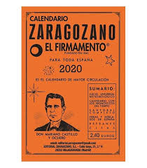 El Calendario Zaragozano Es Una Publicacion Anual Espanola Que Incluye Una Prediccion Meteorologica Astronom Calendario Pronostico Del Tiempo Agenda Calendario