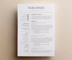 Beige white simple clean formal corporate teacher professor. 15 Clean Minimalist Resume Templates Sleek Design