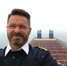 Jack Payne with photo of Captain Thomas Lindegaard Madsen. He is gay and  happily married to a man 🏳️‍🌈 Doesn't have any children. He also knows  his pictures and name is being