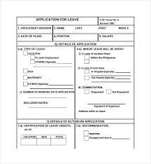 Sample leave application formats for students, employees you can use leave application templates for company, office, factory, school, college, and university. 3 Leave Application Form Templates Pdf Free Premium Templates