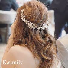 ボード wedding hair のピン
