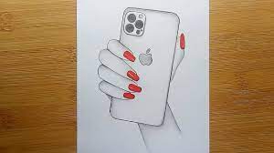 I make drawing video if you haven't subscribed to my youtube channel ↙️. How To Draw A Hand Holding A Phone Phone 12 Pro Max Holding In Hand Pencil Sketch Art Tutorial Youtube