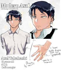 Modern Axel sketch #3