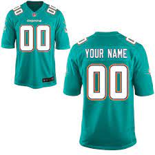 Steelers store hat eine große auswahl trikots. Miami Dolphins Nfl Custom Personalisiert Jersey