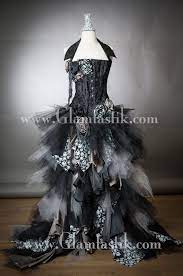 Jack Skellington Custom Size Black And Gray High Low Tulle Etsy Nightmare Before Christmas Dress Gothic Wedding Dress Christmas Dress
