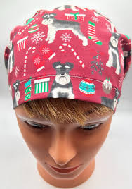Schnauzer Scrub Hat