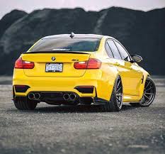 Bmw F80 M3 Yellow Bmw Cars Super Luxury Cars Bmw