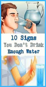 10 Signs You Are Not Drinking Enough Water In 2020 Not Drinking Enough Water Health 10 Things