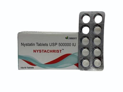 Nystachrist 500000IU Tablet, 500000 units at ₹ 400/strip in Nagpur | ID: 2858912792097