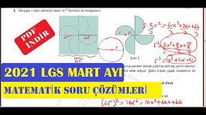 .soru kitapçıkları (sayısal ve sözel) ve cevap anahtarları. 2021 Lgs Mart Ayi Ornek Matematik Sorulari Ve Aciklamali Cozumleri Youtube
