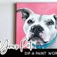 Paint YOUR Pet | Canvas Sip & Paint Workshop event image