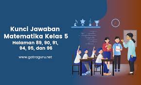 Kunci Jawaban Matematika Kelas 5 Halaman 89 90 91 94 95 96 Gatra Guru