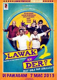 Nabil raja lawak, harith iskander, zizan razak and others. Lawak Ke Der 2 2013