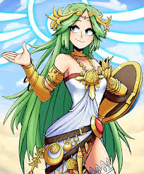 Palutena By Gingrjoke On Deviantart Kid Icarus Kid Icarus Uprising Icarus