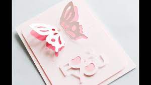 · diy pop up card, learn how to make greeting cards, happy birthday greeting card tutorial, quick & easy greeting cards for some one special. How To Make Greeting Card With Butterfly Step By Step Kartka Z Motylkiem Youtube