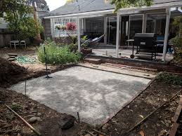 You can determine the quantity yourself, but you should use at least 4 inches (10 cm) of crushed stone as the base layer. Amateur Hour Build Your Own Patio In A Weekend Ish By Melanie Lei Medium