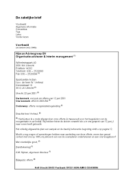 Voorbeeld Zakelijke Brief Pdf