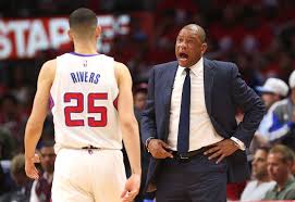The athleticism within this newfound family is one for the books. Does Family Dinner Night Get A Little Tense Sometimes Head Coach Doc Rivers Of The Los Angeles Clippers Now Coac Famous Sports Sports Dad Los Angeles Clippers