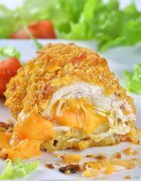 Chicken breast's tendency to dry out has given it a bad reputation. Crispy Baked Parmesan Chicken Chicken Stuffed With Cheddar Cheese