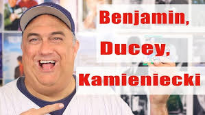 Mike Benjamin, Rob Ducey and Scott Kamieniecki autographs through the mail